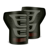 AlphaRex LUXX-Series LED Tail Lights for Toyota Tundra - Black Smoke