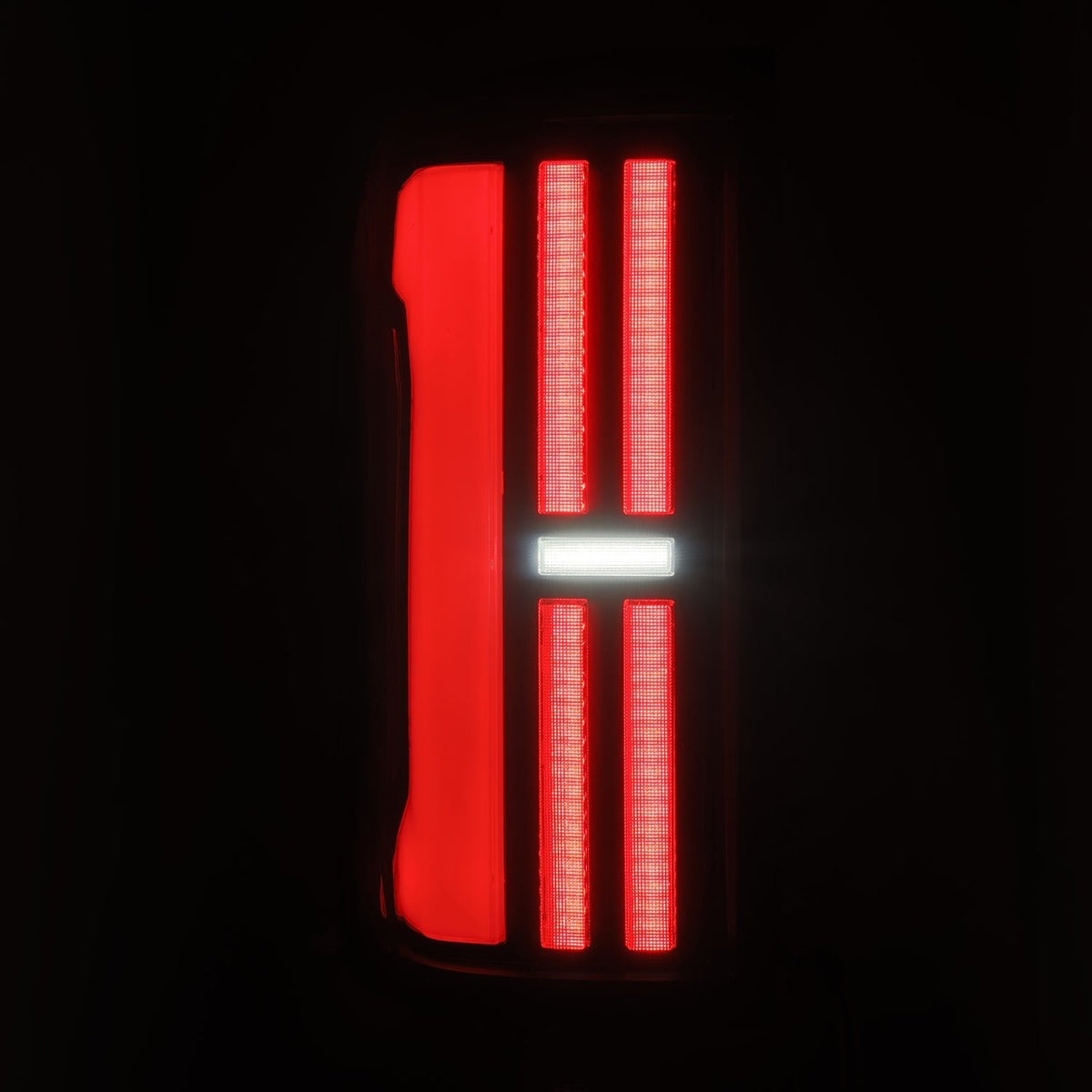 AlphaRex NOVA-Series Prismatic LED Tail Lights for Toyota Tundra - Black Smoke