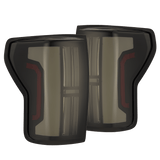 AlphaRex NOVA-Series Prismatic LED Tail Lights for Toyota Tundra - Black Smoke