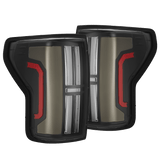 AlphaRex NOVA-Series Prismatic LED Tail Lights for Toyota Tundra - Black Clear
