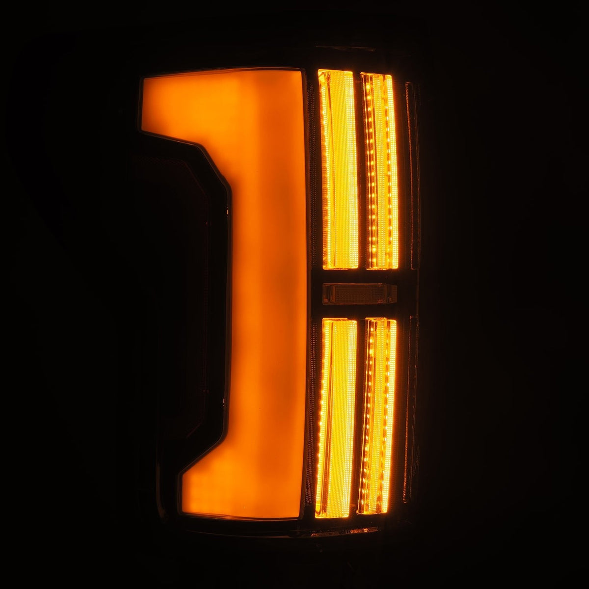 AlphaRex NOVA-Series Prismatic LED Tail Lights for Toyota Tundra - Black Clear