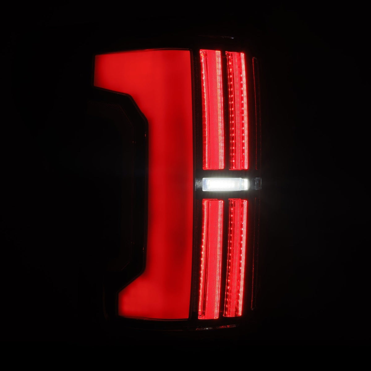 AlphaRex NOVA-Series Prismatic LED Tail Lights for Toyota Tundra - Black Clear