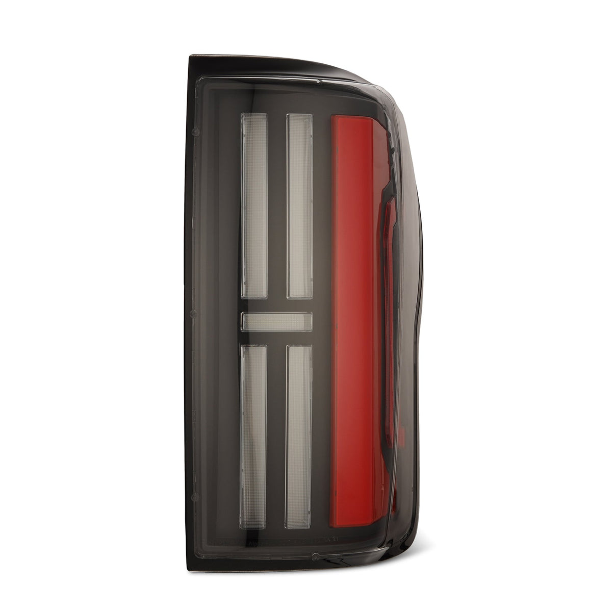 AlphaRex NOVA-Series Prismatic LED Tail Lights for Toyota Tundra - Black Red