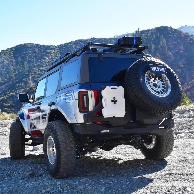 Westin XTS Rear Bumper Swingout, Driver Side, fits Jeep Wrangler