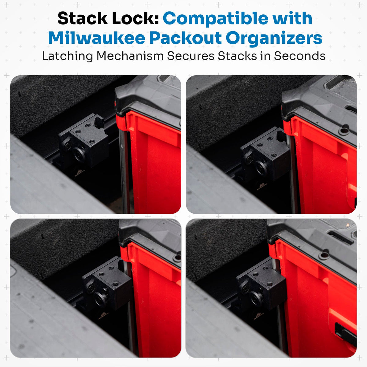 Integral Truck Stack Lock Bulkhead Bundle for the 2015+ Ford F150 and Raptor with the 5.5' bed