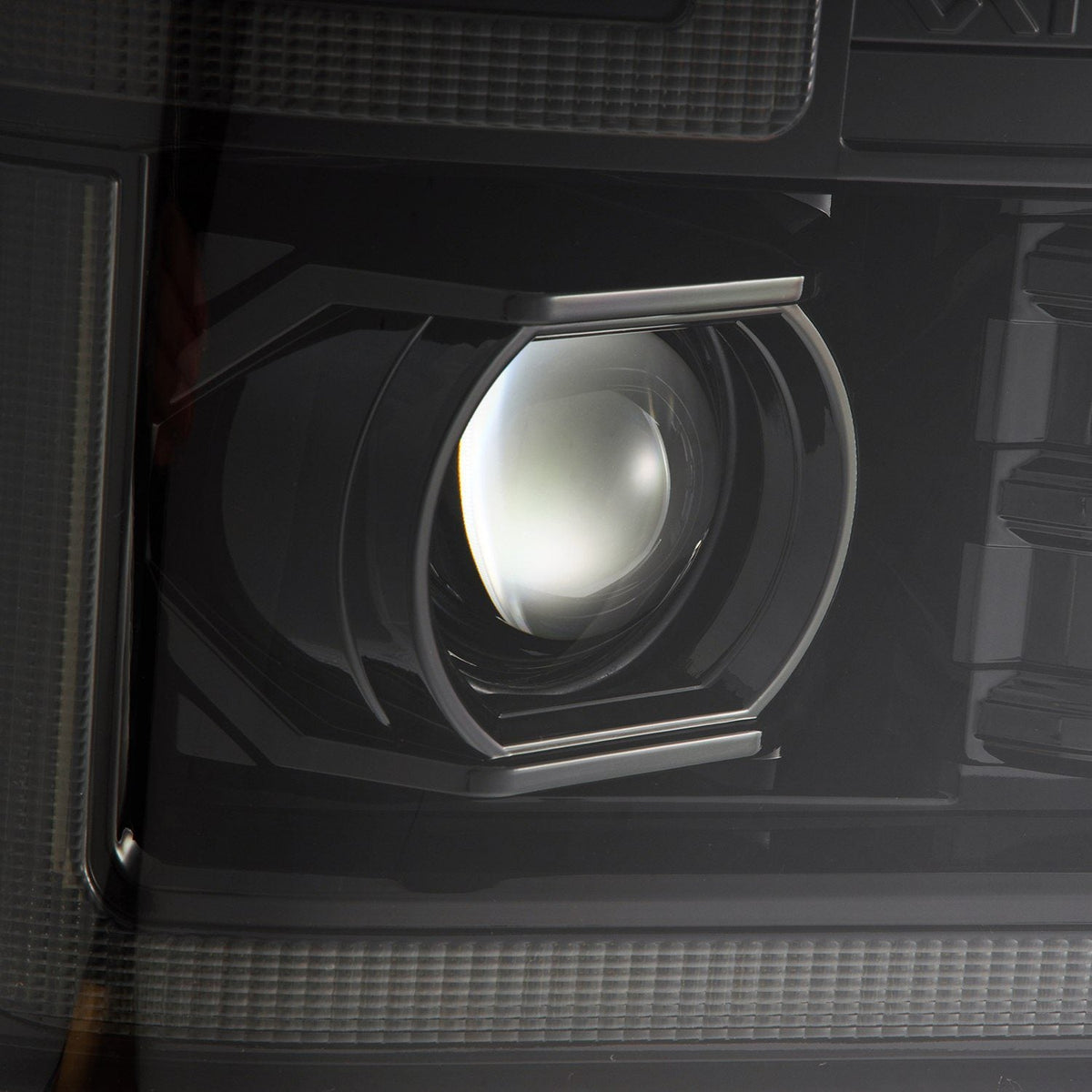 AlphaRex LUXX-Series LED Projector Headlights for Ford Super Duty / Ford Excursion - Alpha-Black