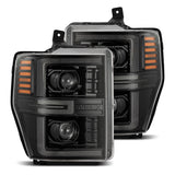 AlphaRex LUXX-Series LED Projector Headlights for Ford Super Duty / Ford Excursion - Alpha-Black