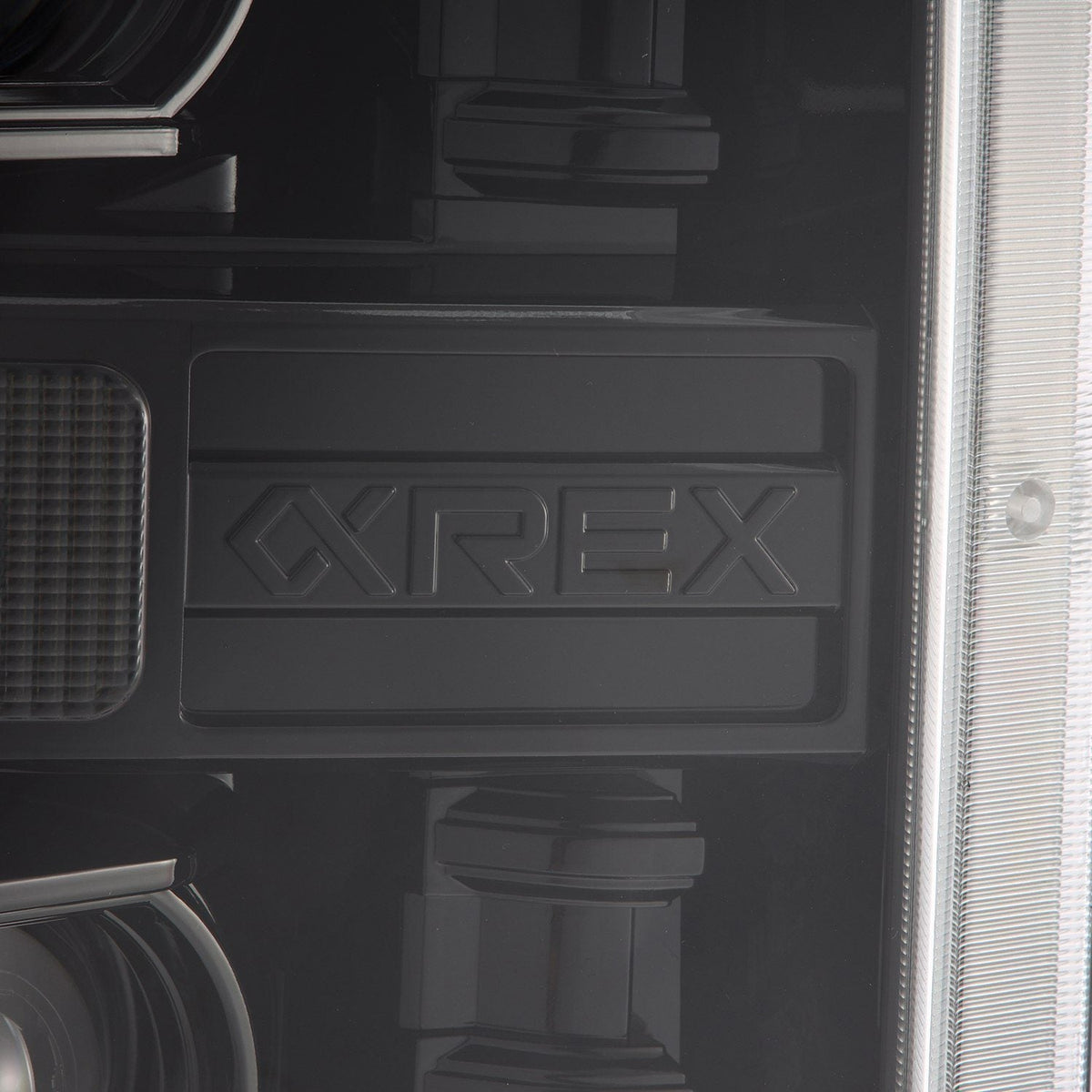 AlphaRex LUXX-Series LED Projector Headlights for Ford Super Duty / Ford Excursion - Alpha-Black