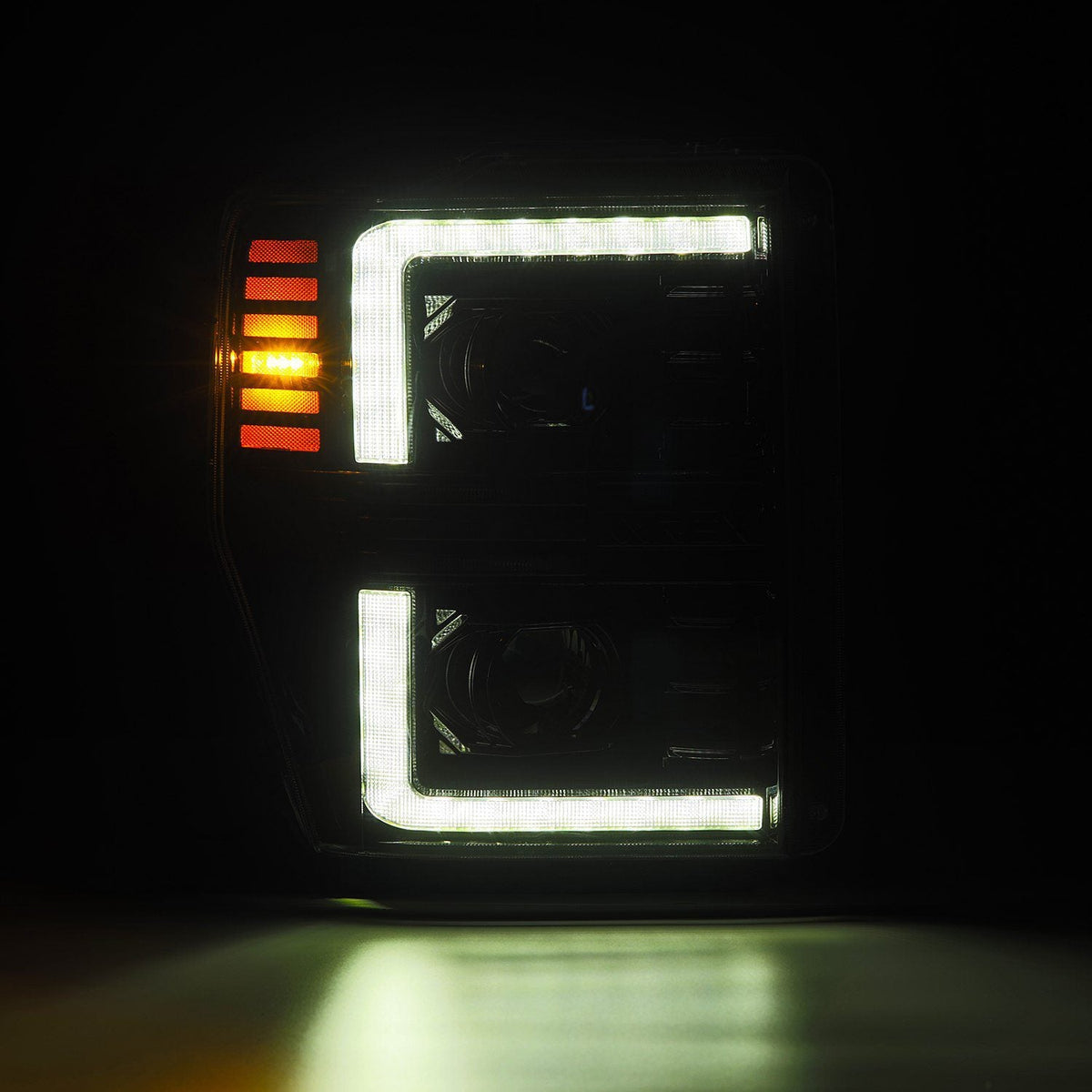 AlphaRex PRO-Series Halogen Projector Headlights for Ford Super Duty (2008-2010) / Ford Excursion (2008-2010)