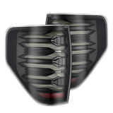 AlphaRex LUXX-Series LED Tail Lights for Ford F-150 - Alpha-Black