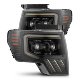 AlphaRex MK II LUXX-Series LED Projector Headlights for Ford F-150 - Alpha-Black