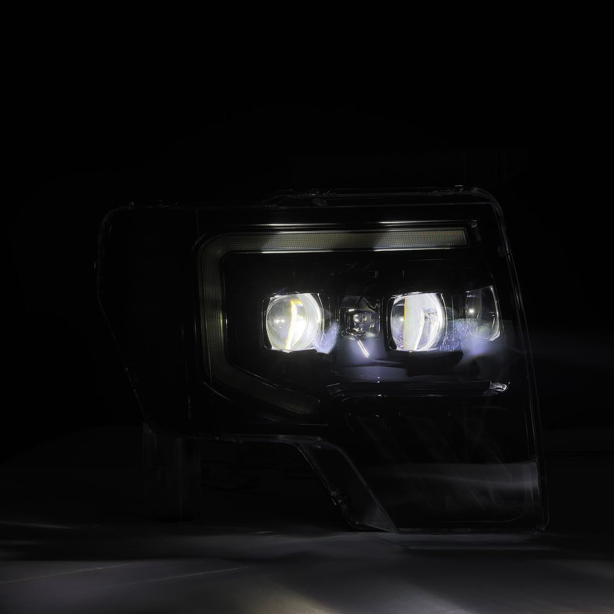 AlphaRex MK II LUXX-Series LED Projector Headlights for Ford F-150 - Alpha-Black