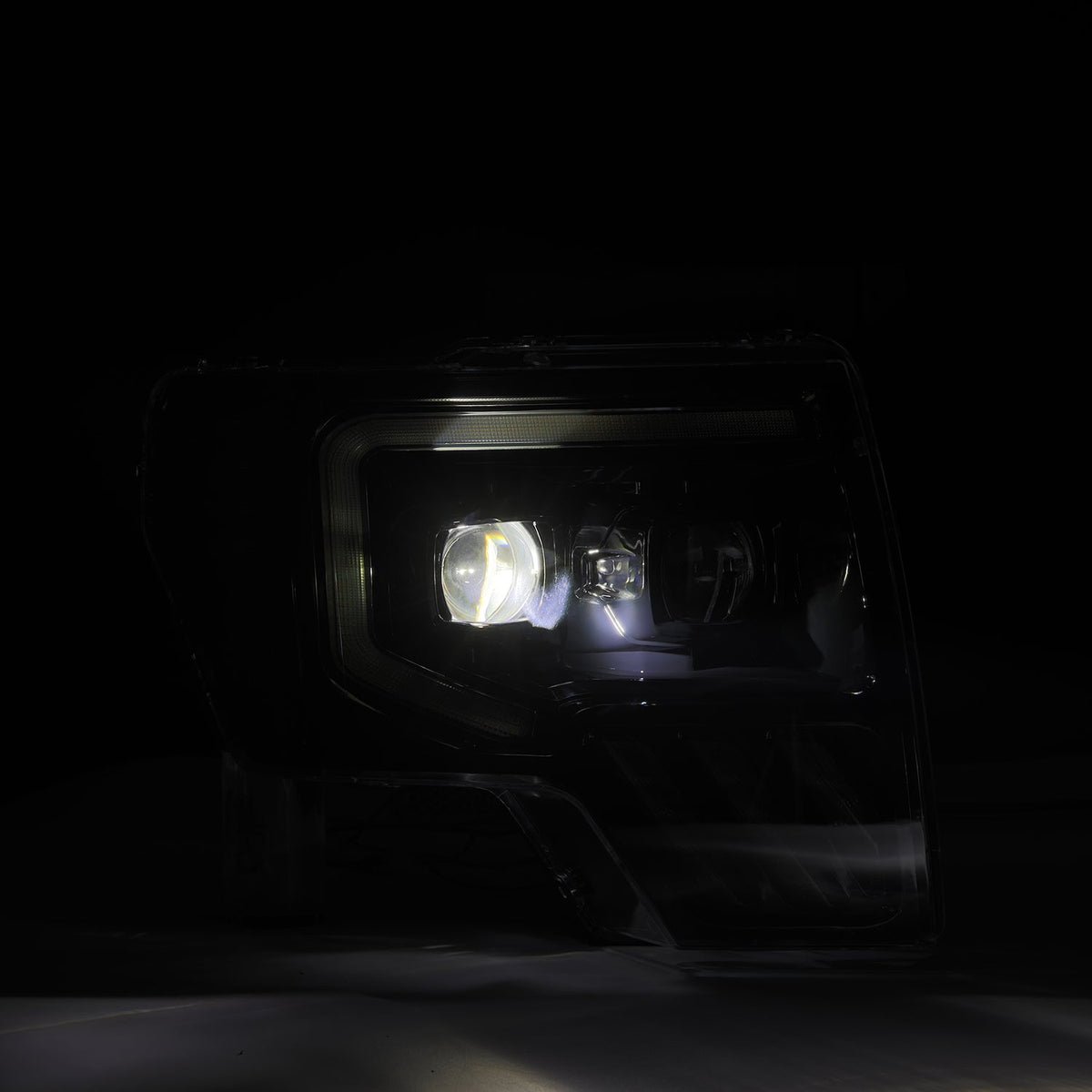 AlphaRex MK II LUXX-Series LED Projector Headlights for Ford F-150 - Black