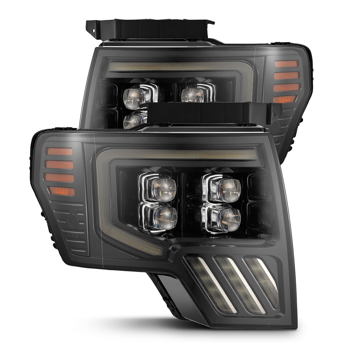 AlphaRex MK II NOVA-Series LED Projector Headlights for Ford F-150 - Alpha-Black