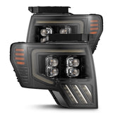 AlphaRex MK II NOVA-Series LED Projector Headlights for Ford F-150 - Alpha-Black