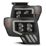 AlphaRex MK II NOVA-Series LED Projector Headlights for Ford F-150 - Black