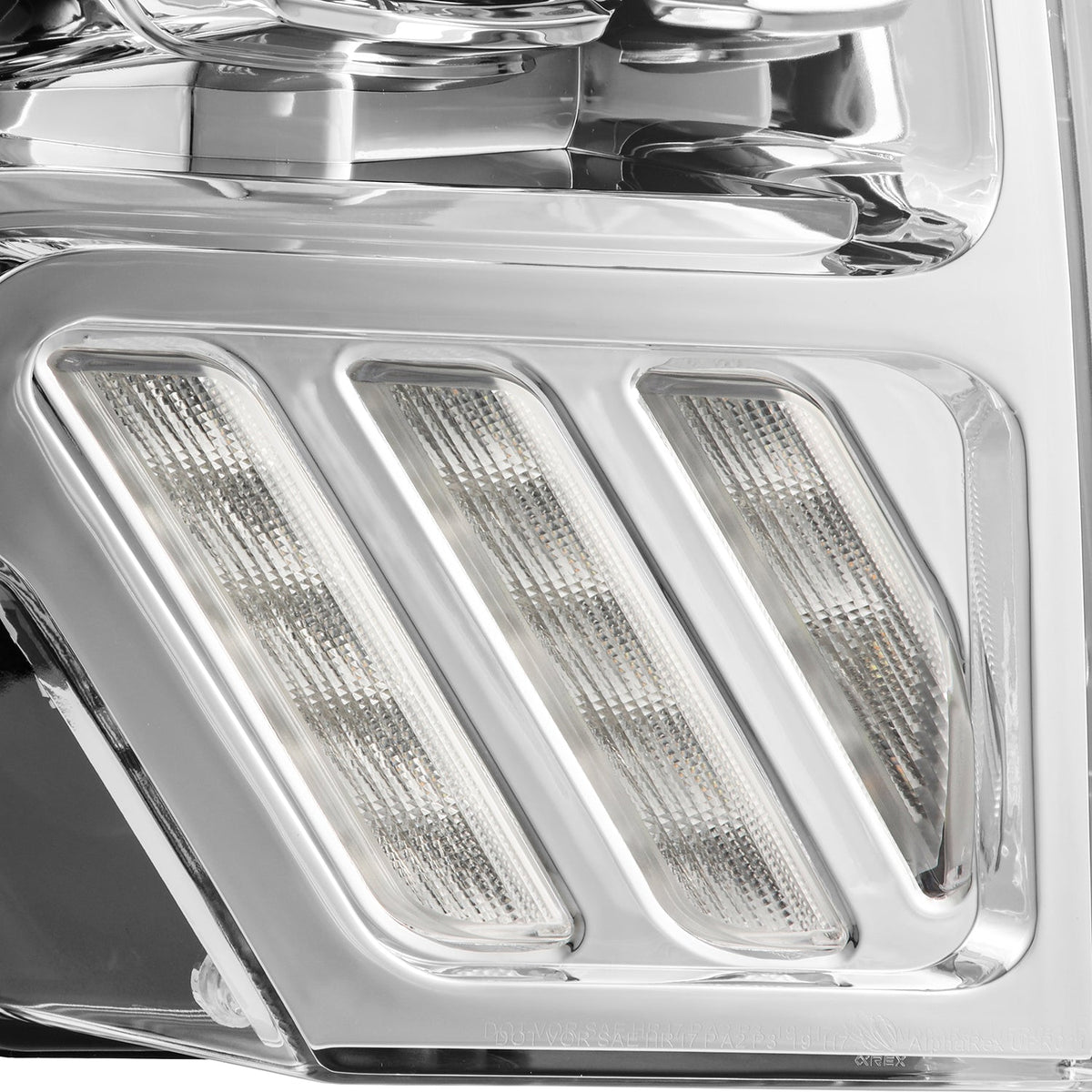 AlphaRex MK II PRO-Series Halogen Projector Headlights for Ford F-150 - Chrome