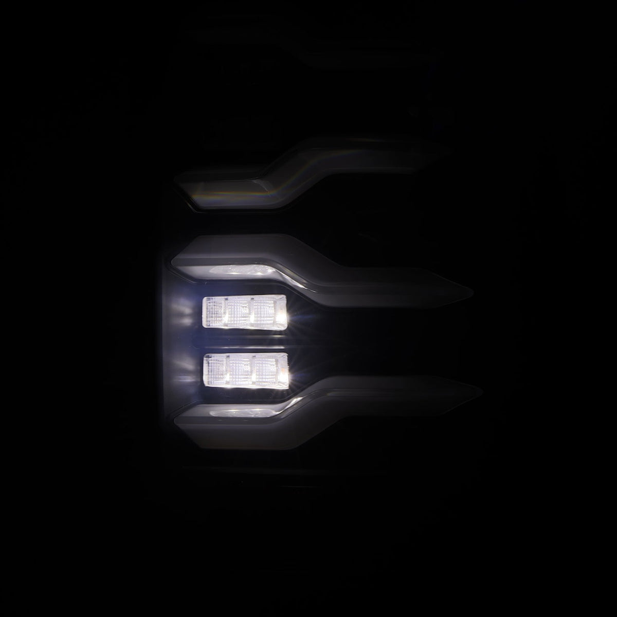 AlphaRex LUXX-Series LED Tail Lights for Ram 1500 / Ram 2500/3500 - Alpha-Black