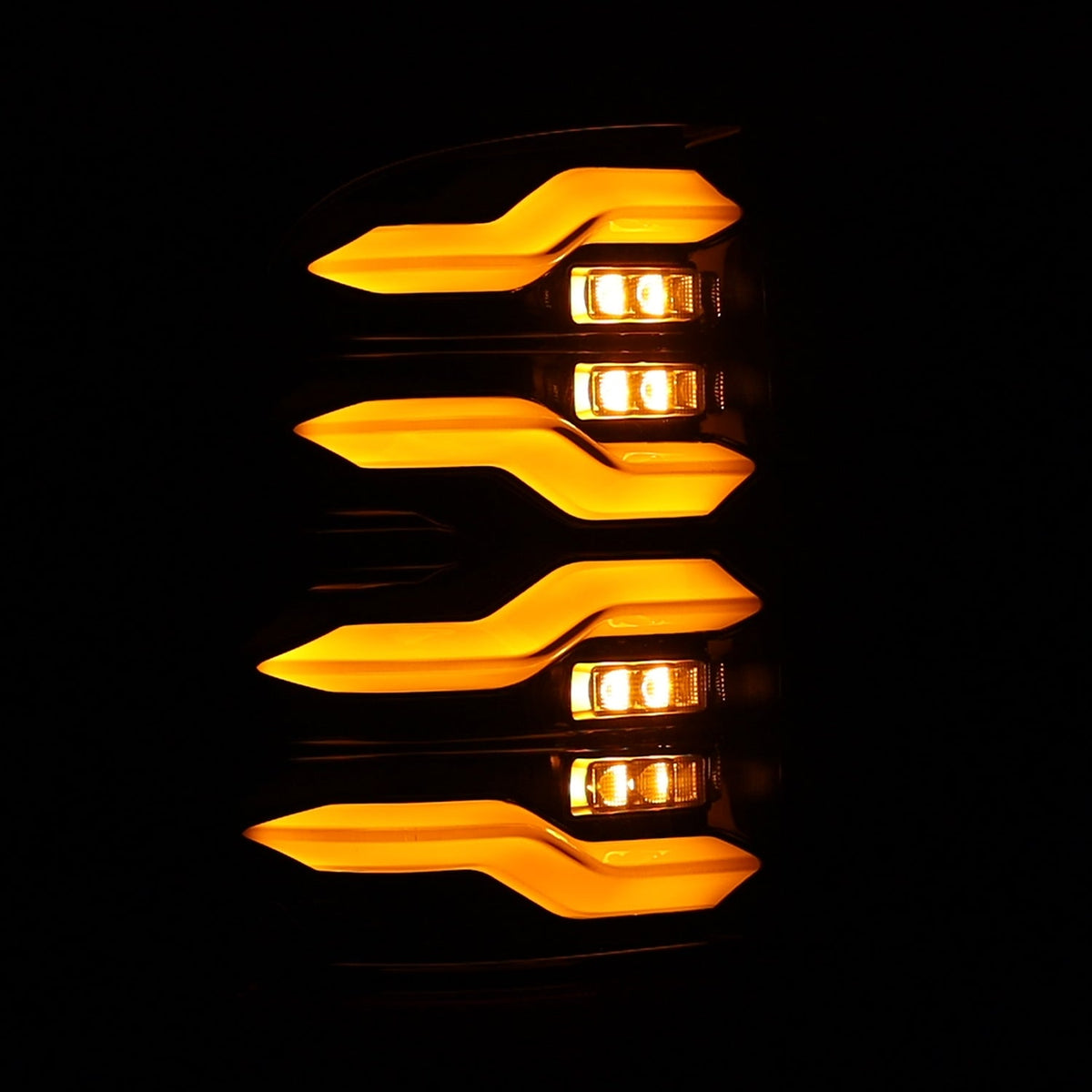 AlphaRex LUXX-Series LED Tail Lights for Ram 1500 / Ram 2500/3500 - Alpha-Black