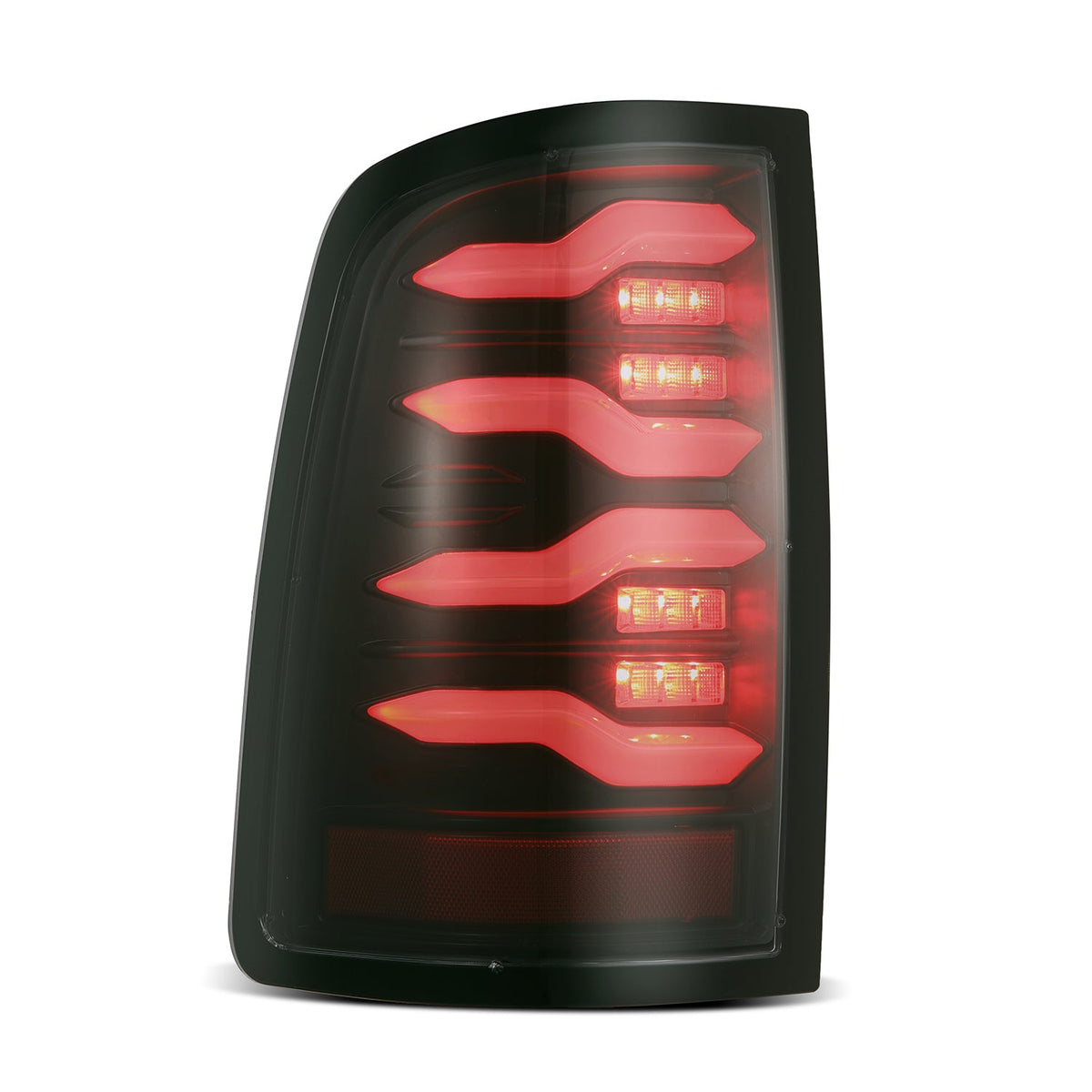 AlphaRex LUXX-Series LED Tail Lights for Ram 1500 / Ram 2500/3500 - Alpha-Black