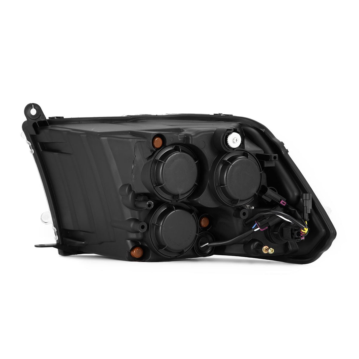 AlphaRex MK II LUXX-Series LED Projector Headlights (5th Gen 2500 Style) for Ram 1500 / Ram 2500/3500 - Chrome