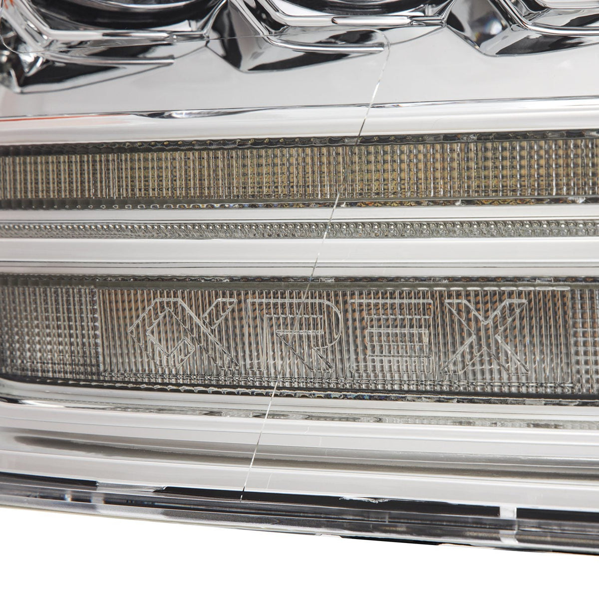AlphaRex MK II NOVA-Series LED Projector Headlights (5th Gen 2500 Style) for Ram 1500 / Ram 2500/3500 - Chrome