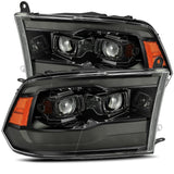 AlphaRex MK II PRO-Series Halogen Projector Headlights for Ram 1500 / Ram 2500/3500 - Alpha-Black