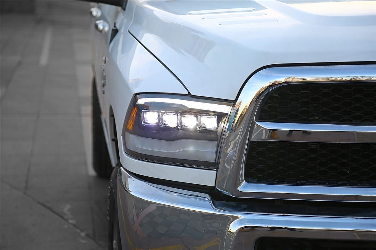 AlphaRex NOVA-Series LED Projector Headlights for Ram 1500 / Ram 2500/3500 - Alpha-Black