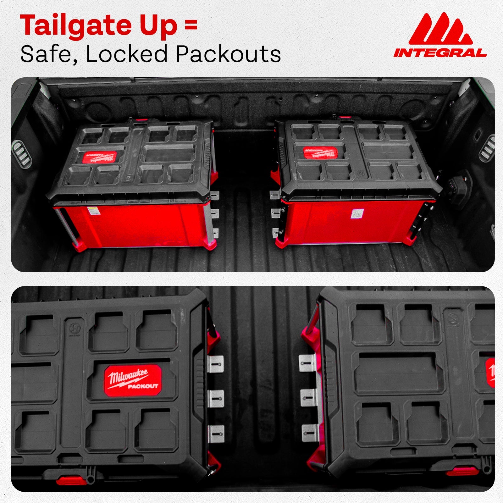 Integral Truck Milwaukee Packout Plates - Universal