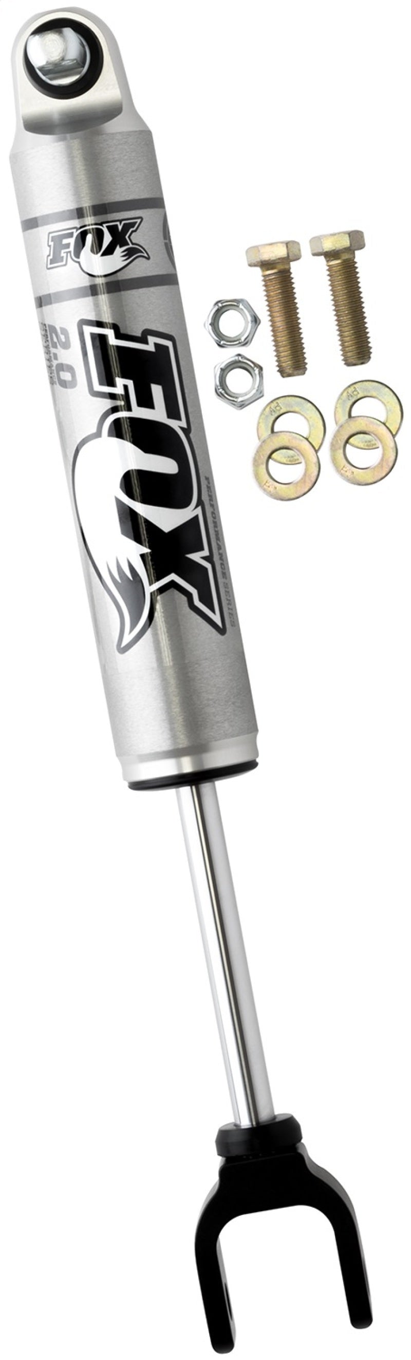 FOX 2.0 Performance Series Smooth Body IFP Front Shock (0-1 in. Lift), fits Chevy Silverado HD 2500/3500