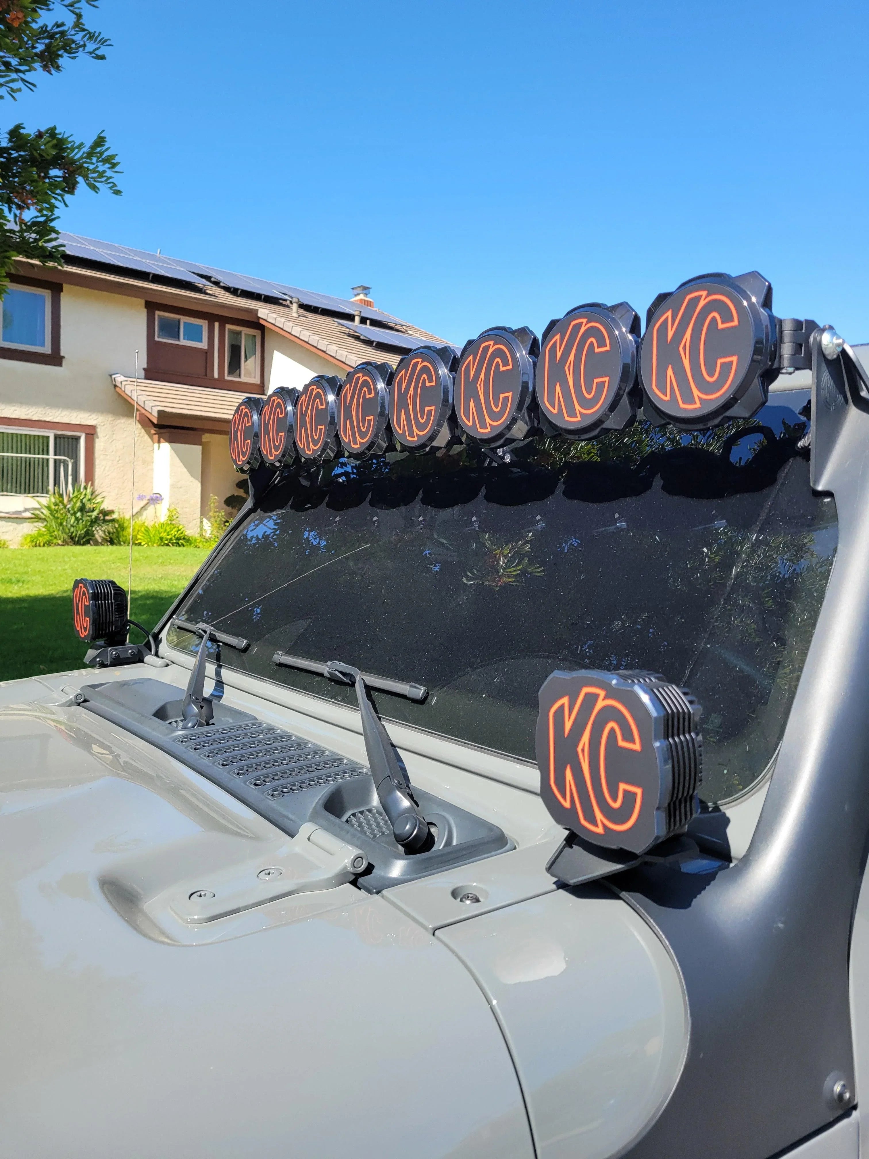 KC HiLITES Flex Era 4 Light Cover Overlays - Universal