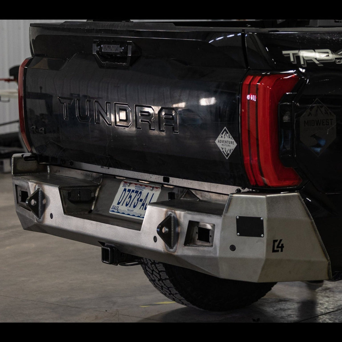 C4 Fabrication Tundra Overland Series Rear Bumper / 3rd Gen / 2022+