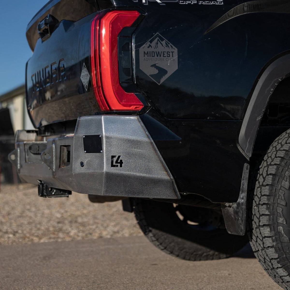 C4 Fabrication Tundra Overland Series Rear Bumper / 3rd Gen / 2022+