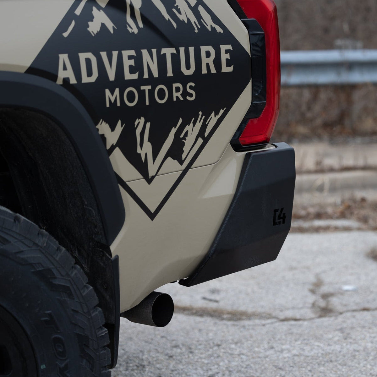 C4 Fabrication Tundra Overland Series Rear Bumper / 3rd Gen / 2022+
