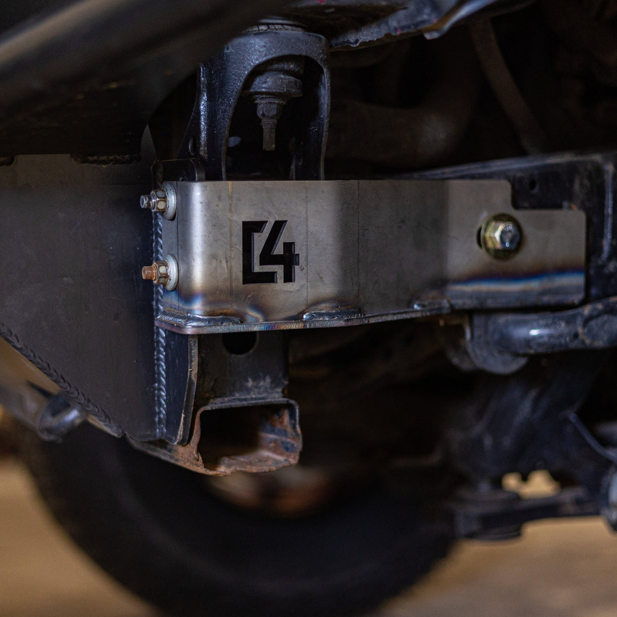 C4 Fabrication Tacoma Front Bumper Frame Support Brackets / 3rd Gen / 2016-2023