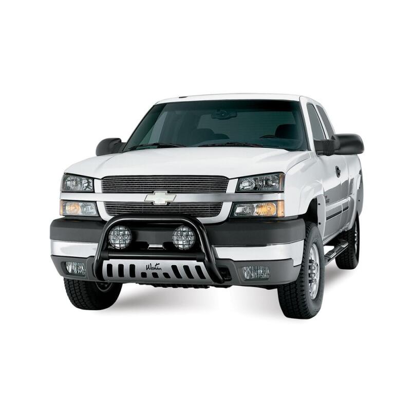 Westin Signature 3 Nerf Step Bars, Crew Cab, fits Chevy Silverado HD 2500/3500