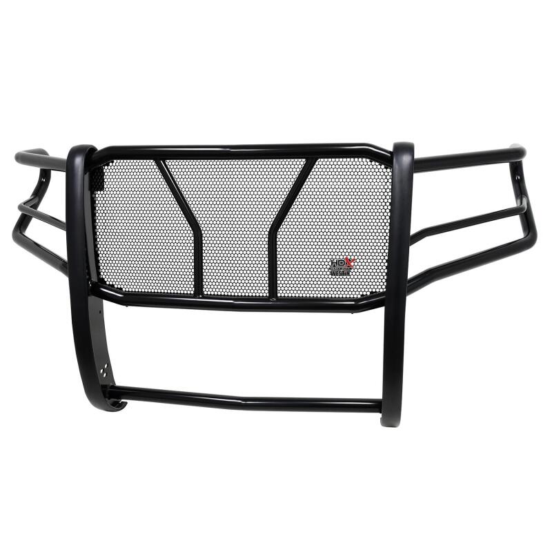 Westin HDX Modular Grille Guard, Without Sensors, Black, fits GMC Sierra 1500