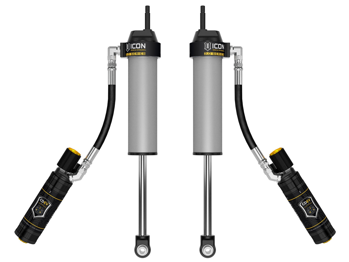 ICON V.S. 3.0 front shocks with CDEV for 2017-2026 Ford Super Duty