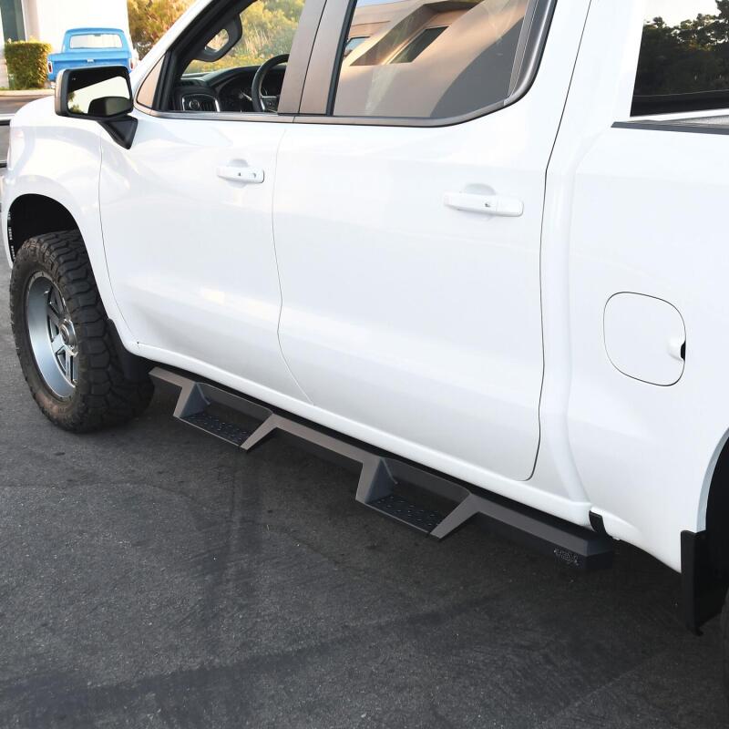 Westin HDX Drop Nerf Step Bars, Crew Cab, fits Chevy Silverado 1500