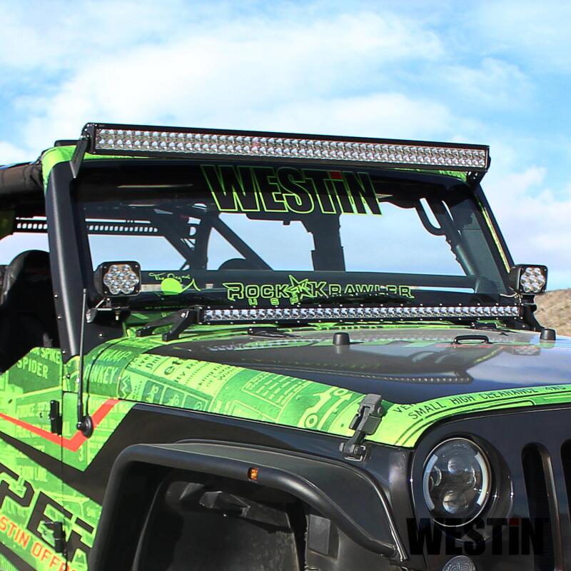 Westin Snyper Pillar LED Light Mount, 50 in. Bar, fits Jeep Wrangler