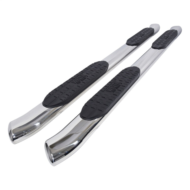 Westin PRO TRAXX 5 Oval Nerf Step Bars, Double Cab, fits Toyota Tacoma