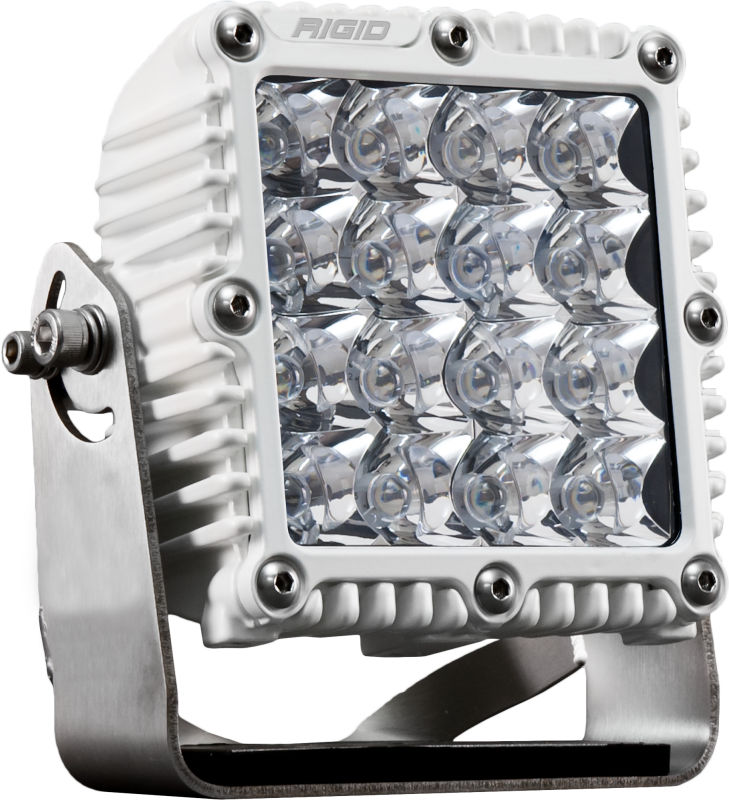 RIGID Q-Series PRO LED Light, Spot, White Housing, Single