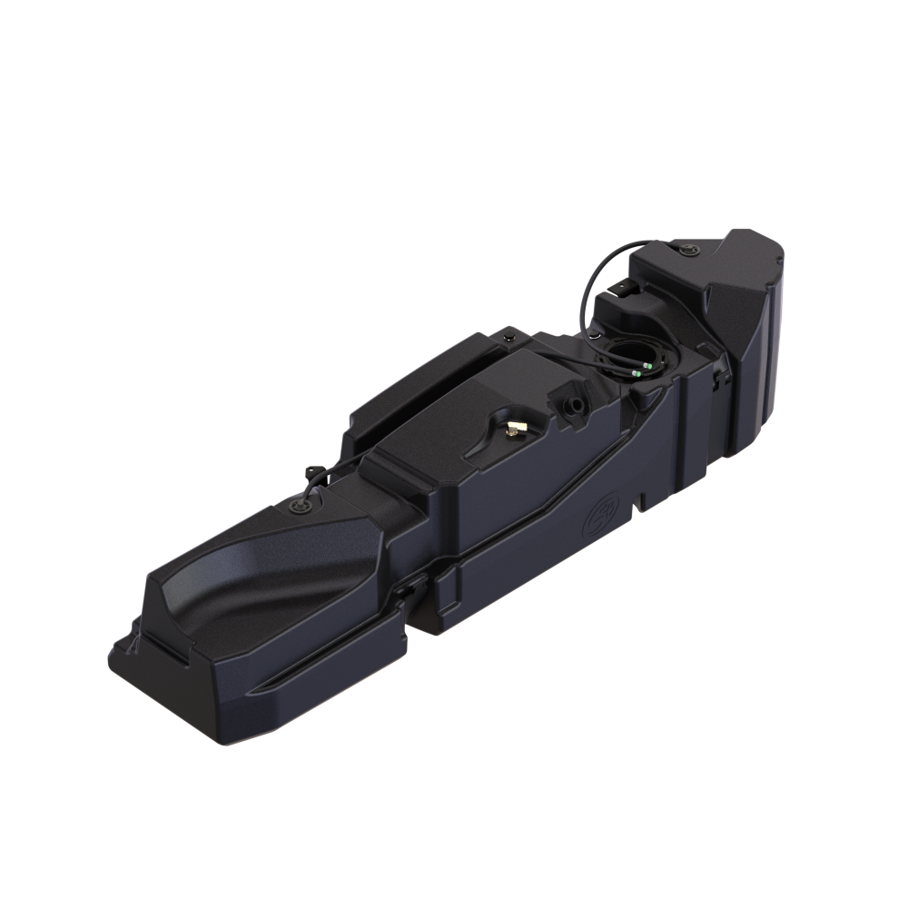 S&B high-capacity fuel tank for 2007-2012 Dodge Ram Cummins 6.7L crew cab long bed