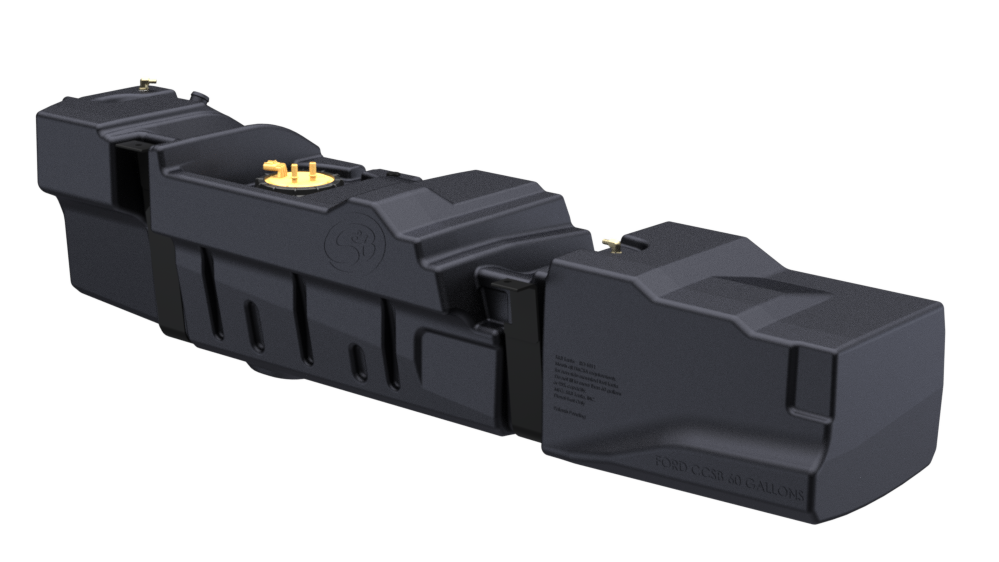 S&B 60 Gallon High-Capacity Fuel Tank for 2008-2010 Ford Powerstroke 6.4L Crew Cab Short Bed