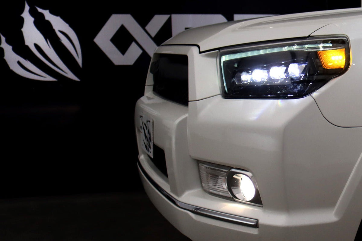 AlphaRex NOVA-Series LED Projector Headlights for Toyota 4Runner - Black