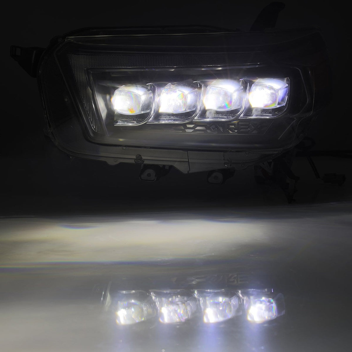 AlphaRex NOVA-Series LED Projector Headlights for Toyota 4Runner - Black