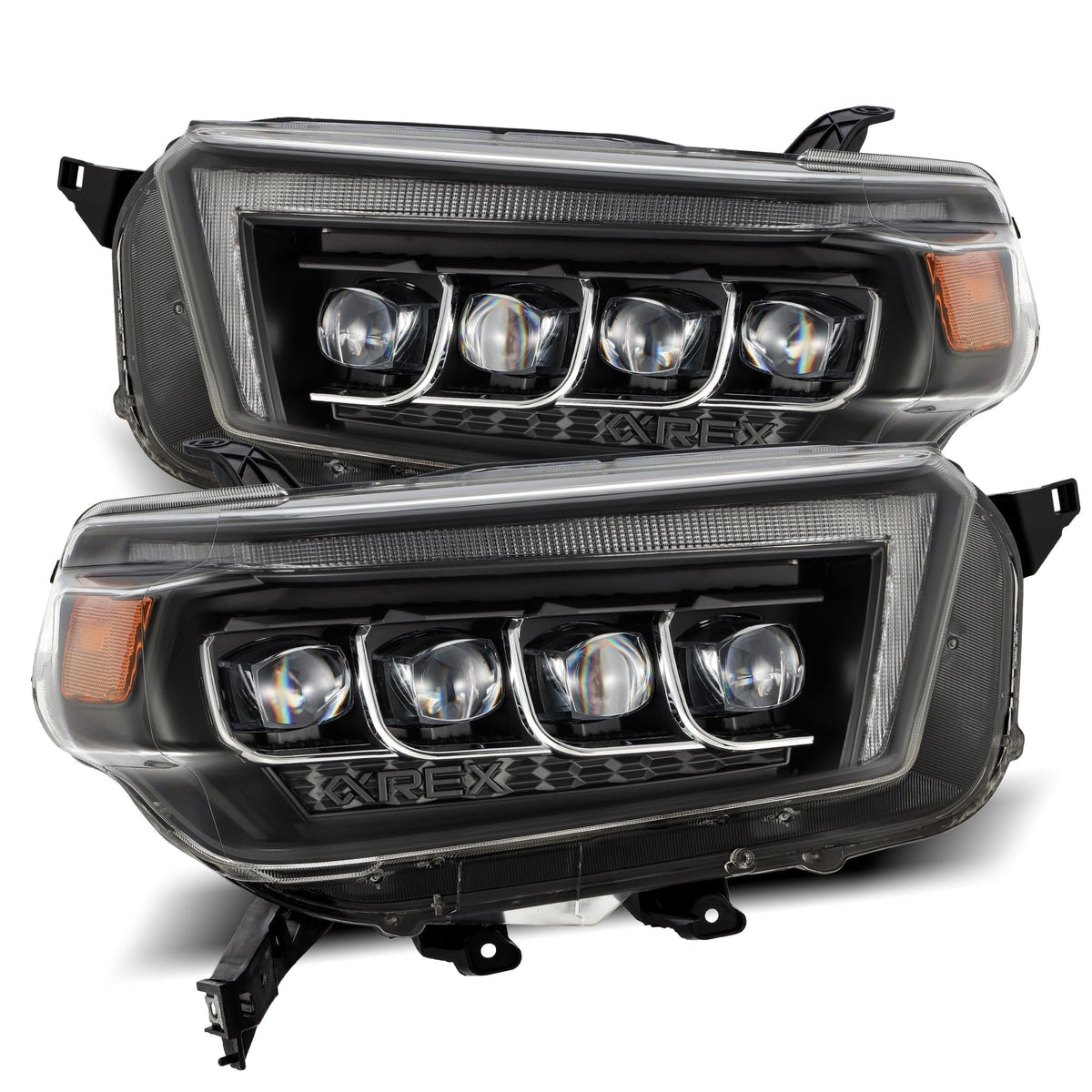 AlphaRex NOVA-Series LED Projector Headlights for Toyota 4Runner - Black