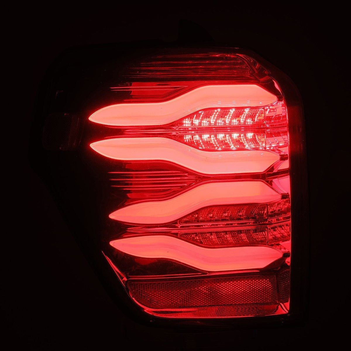 AlphaRex PRO-Series LED Tail Lights for Toyota 4Runner - Red Smoke