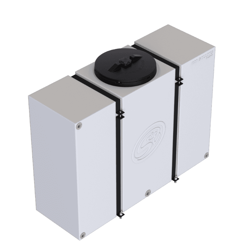 100 Gallon Slim Detail Tank With Straps