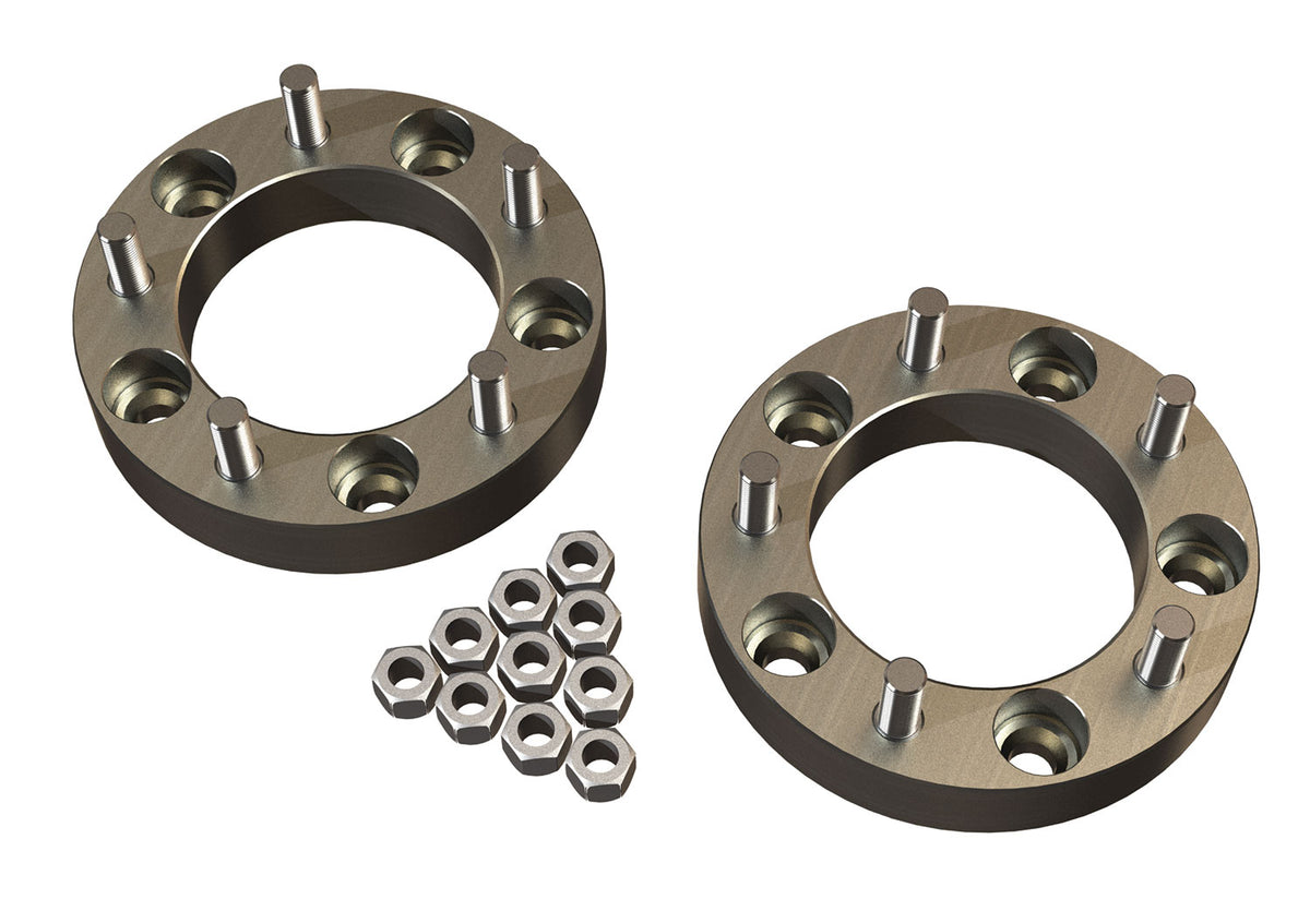TeraFlex TJ 1.25-inch wheel offset adapter kit for Jeep Wrangler TJ